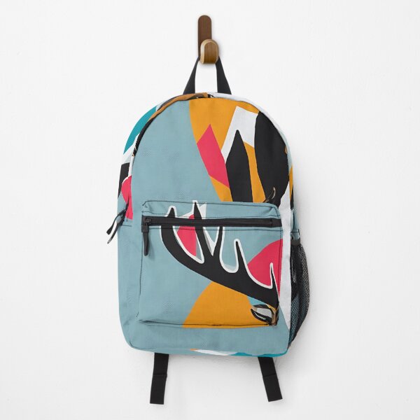 Item preview, Elk lizard logo, geometric, vector, symmetrical designed and sold by DrawItOnce.