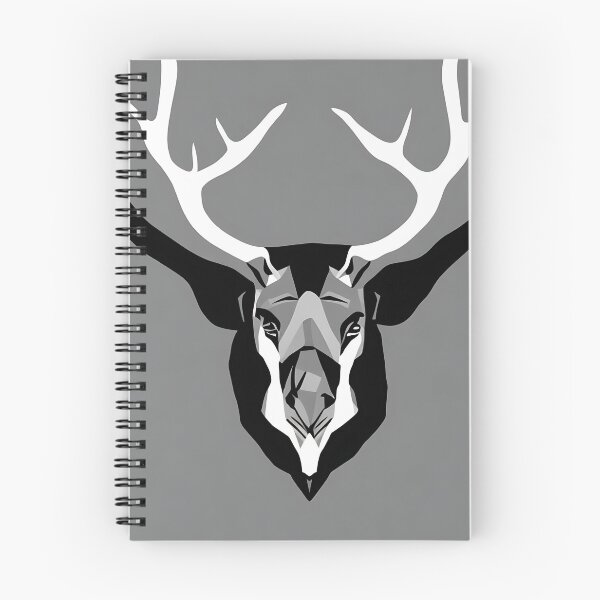 Item preview, Elk lizard logo, geometric, vector, symmetrical designed and sold by DrawItOnce.