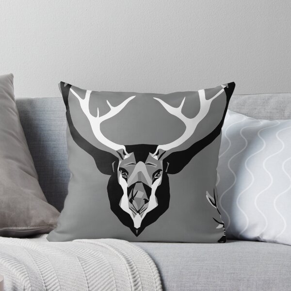 Item preview, Elk lizard logo, geometric, vector, symmetrical designed and sold by DrawItOnce.