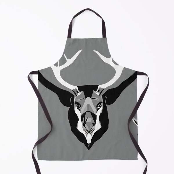 Item preview, Elk lizard logo, geometric, vector, symmetrical designed and sold by DrawItOnce.