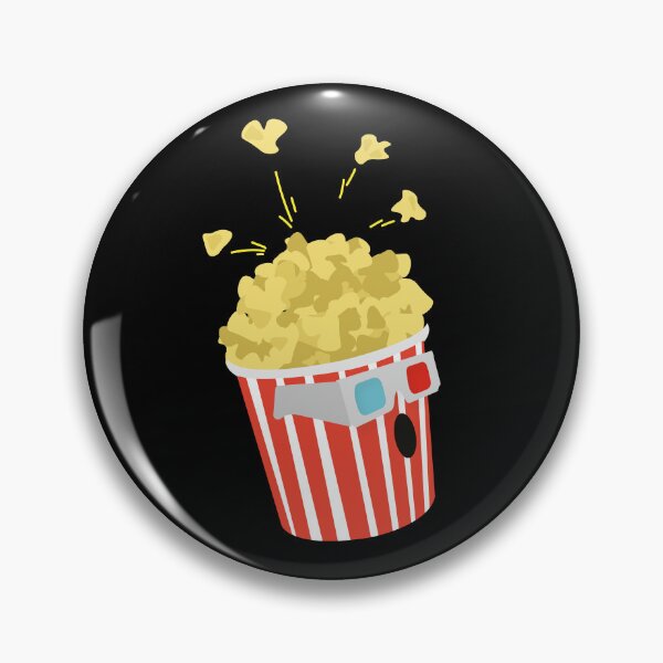 Item preview, Funny Popcorn | 3d Glasses | Vintage Retro designed and sold by Fluffy-Vectors.