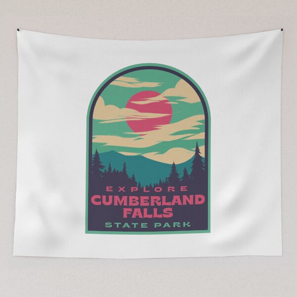 Item preview, Cumberland Falls State Park Retro Sunset designed and sold by HalpinDesign.