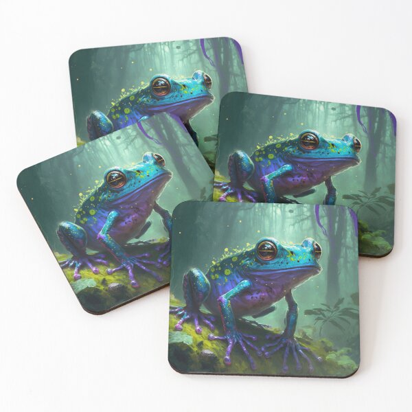 Item preview, Paint Dripping Poison Dart Frog designed and sold by RiverstepStudio.