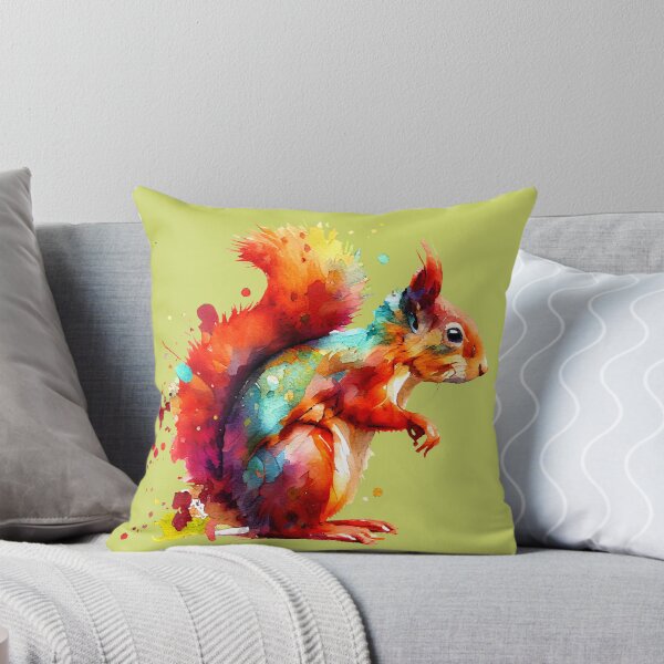 Item preview, Squirrel Colourful Art | Watercolor Painting of the Squirrel  designed and sold by KOTOdesign.