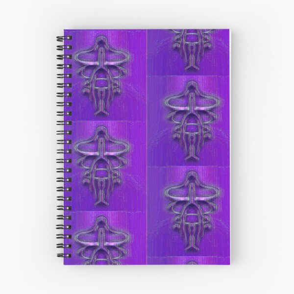 Item preview, Cyber Glitch Purple Double Dance Symbol of Life and Energy designed and sold by tribaltrouble.