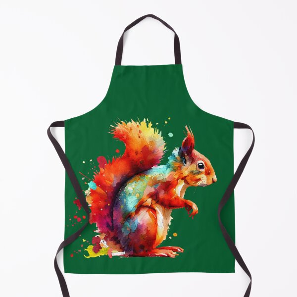 Item preview, Squirrel Colourful Art | Watercolor Painting of the Squirrel designed and sold by KOTOdesign.