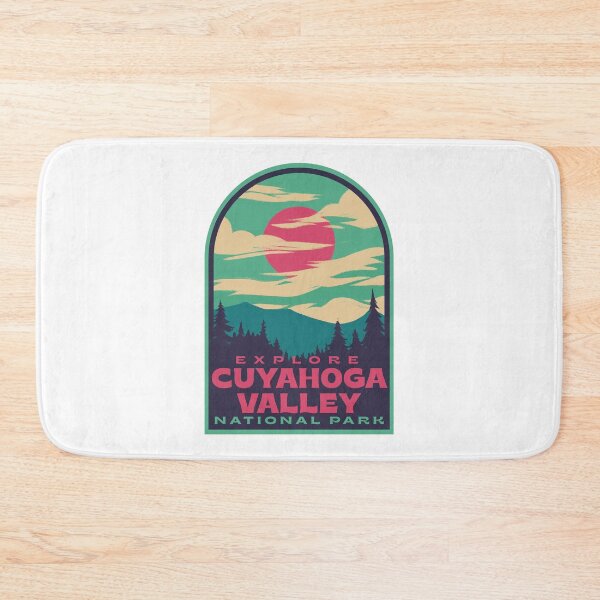 Item preview, Cuyahoga Valley National Park Retro Sunset designed and sold by HalpinDesign.