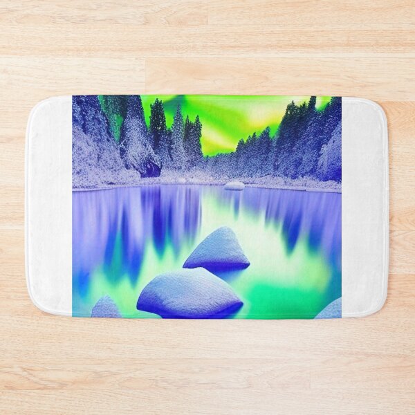 Item preview, Ice And Aurora Borealis designed and sold by VitalDesigner.