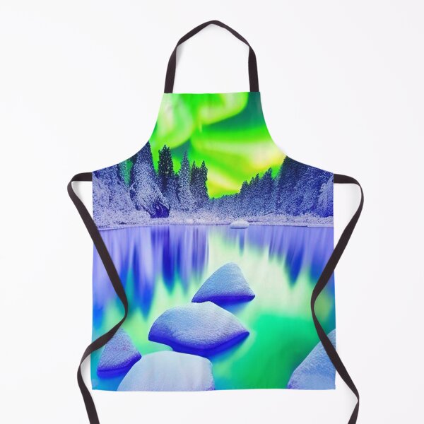 Item preview, Ice And Aurora Borealis designed and sold by VitalDesigner.