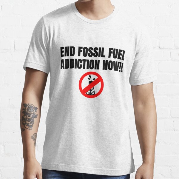 End Fossil Fuel Addiction-Oil Spill T-Shirts Keychain