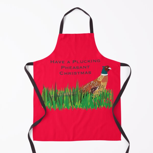 Item preview, Plucking Pheasant Christmas! designed and sold by ButcheredImage.