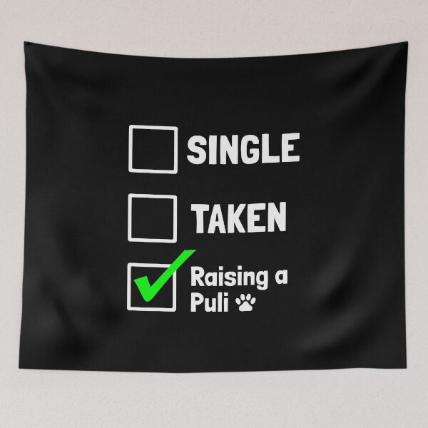 Item preview, Single Taken Raising a Puli Puppy Dog Gift  designed and sold by Guarddogdrive.