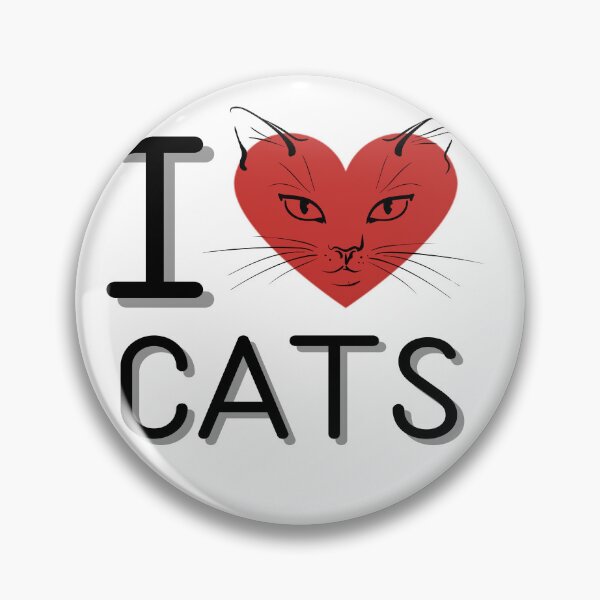Item preview, I love cats designed and sold by The-Blue-Feline.