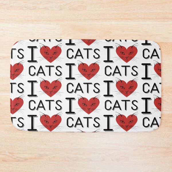 Item preview, I love cats designed and sold by The-Blue-Feline.