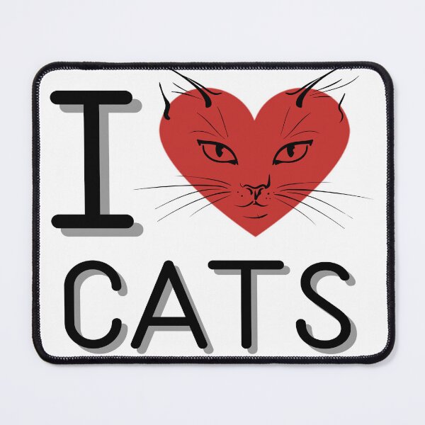 Item preview, I love cats designed and sold by The-Blue-Feline.