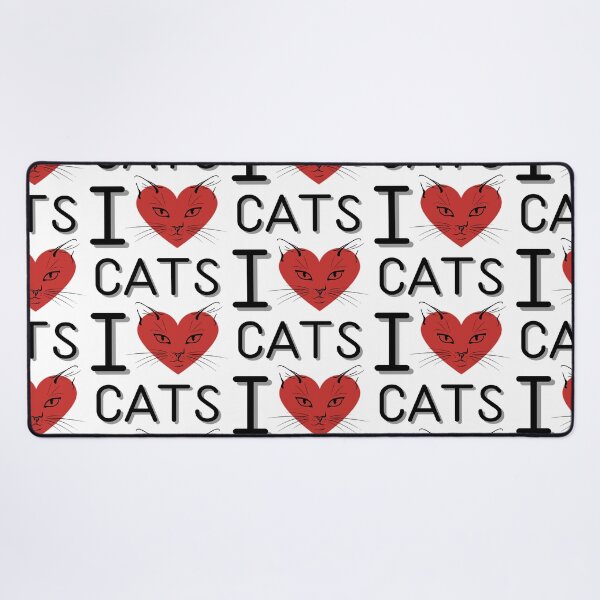 Item preview, I love cats designed and sold by The-Blue-Feline.