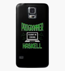 Retro Programmer Design Fluent in Coding Haskell Case/Skin for Samsung Galaxy