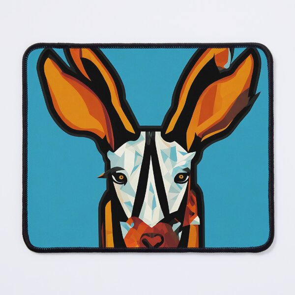 Item preview, Mule logo, geometric, vector, symmetrical designed and sold by DrawItOnce.