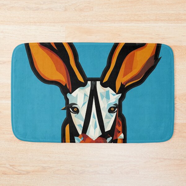 Item preview, Mule logo, geometric, vector, symmetrical designed and sold by DrawItOnce.