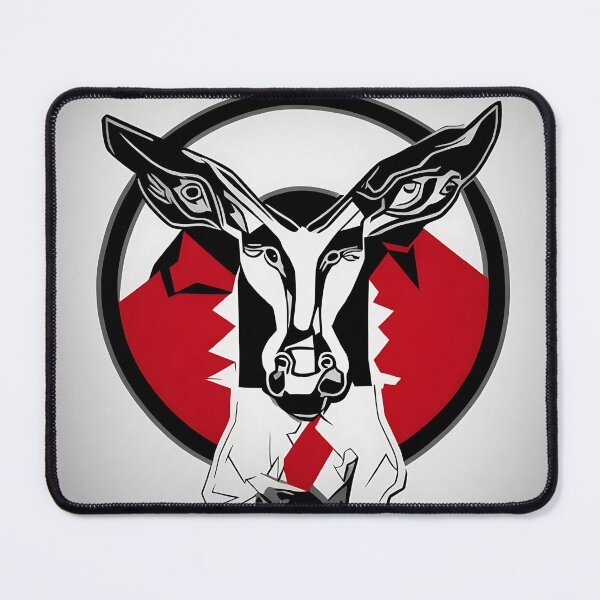 Item preview, Mule logo, geometric, vector, symmetrical designed and sold by DrawItOnce.