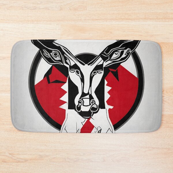 Item preview, Mule logo, geometric, vector, symmetrical designed and sold by DrawItOnce.
