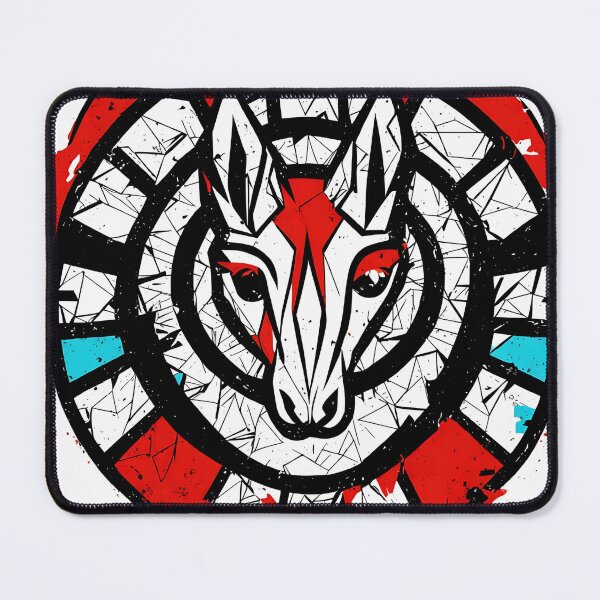 Artikelvorschau, Mule logo, geometric, vector, symmetrical entworfen und verkauft von DrawItOnce.