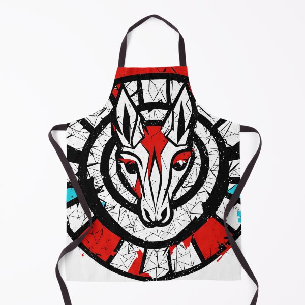 Item preview, Mule logo, geometric, vector, symmetrical designed and sold by DrawItOnce.