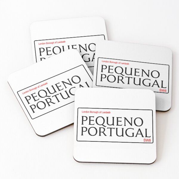 Item preview, Pequeno Portugal Street Sign designed and sold by Londonation.