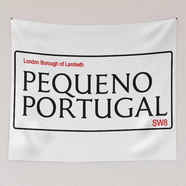 Item preview, Pequeno Portugal Street Sign designed and sold by Londonation.