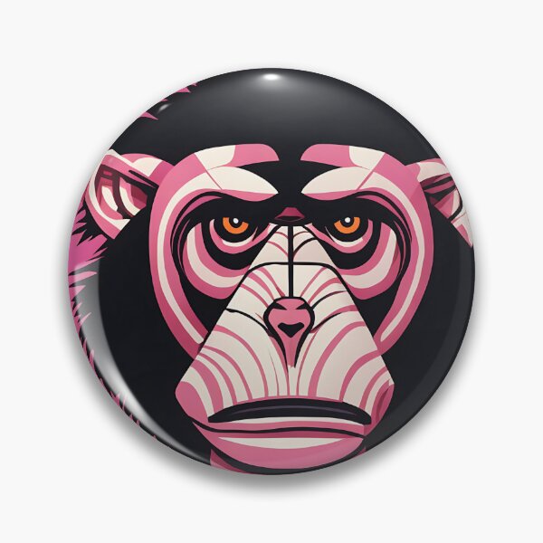 Artikelvorschau, Baboon logo, geometric, vector, symmetrical entworfen und verkauft von DrawItOnce.
