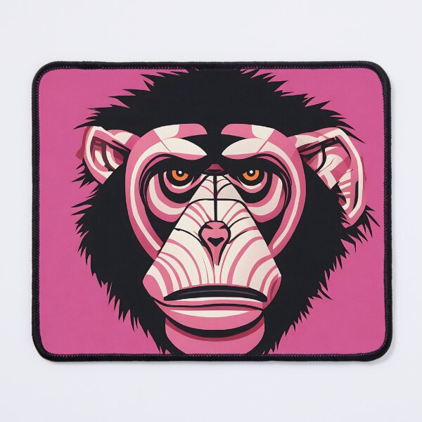 Item preview, Baboon logo, geometric, vector, symmetrical designed and sold by DrawItOnce.