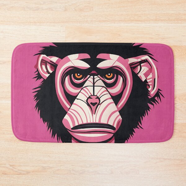 Item preview, Baboon logo, geometric, vector, symmetrical designed and sold by DrawItOnce.