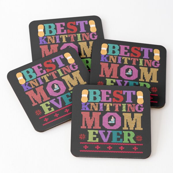 Item preview, Best Knitting Mom Ever designed and sold by ShopTwentyFour.