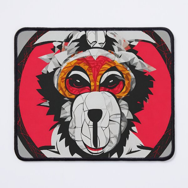 Artikelvorschau, Baboon logo, geometric, vector, symmetrical entworfen und verkauft von DrawItOnce.