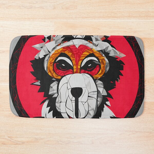 Item preview, Baboon logo, geometric, vector, symmetrical designed and sold by DrawItOnce.
