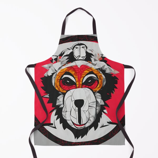 Item preview, Baboon logo, geometric, vector, symmetrical designed and sold by DrawItOnce.