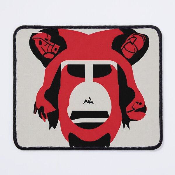 Item preview, Baboon logo, geometric, vector, symmetrical designed and sold by DrawItOnce.