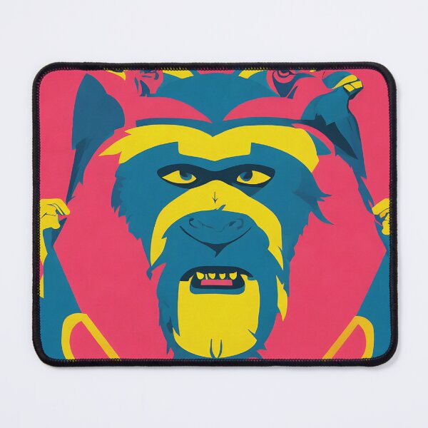 Item preview, Baboon logo, geometric, vector, symmetrical designed and sold by DrawItOnce.