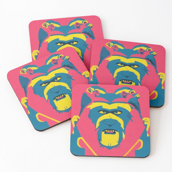 Artikelvorschau, Baboon logo, geometric, vector, symmetrical entworfen und verkauft von DrawItOnce.