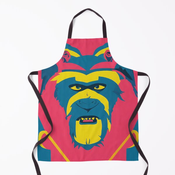 Item preview, Baboon logo, geometric, vector, symmetrical designed and sold by DrawItOnce.