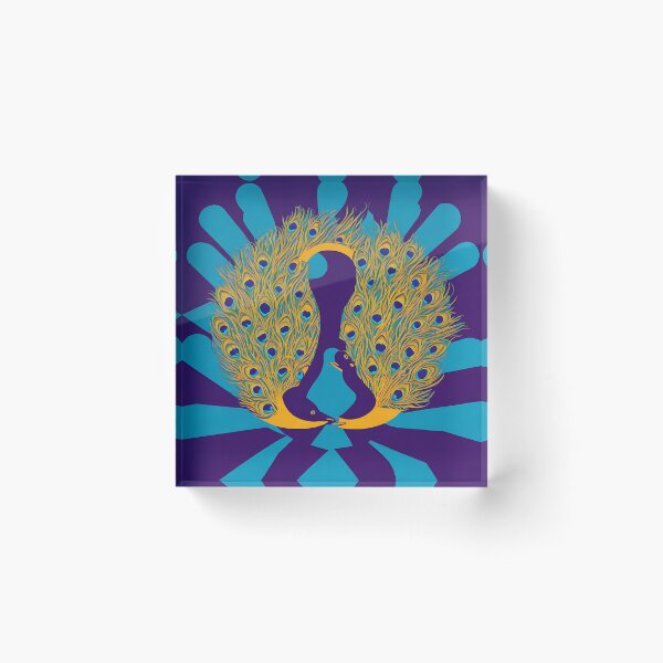 Artikelvorschau, Peacock logo, geometric, vector, symmetrical, minimalism entworfen und verkauft von DrawItOnce.