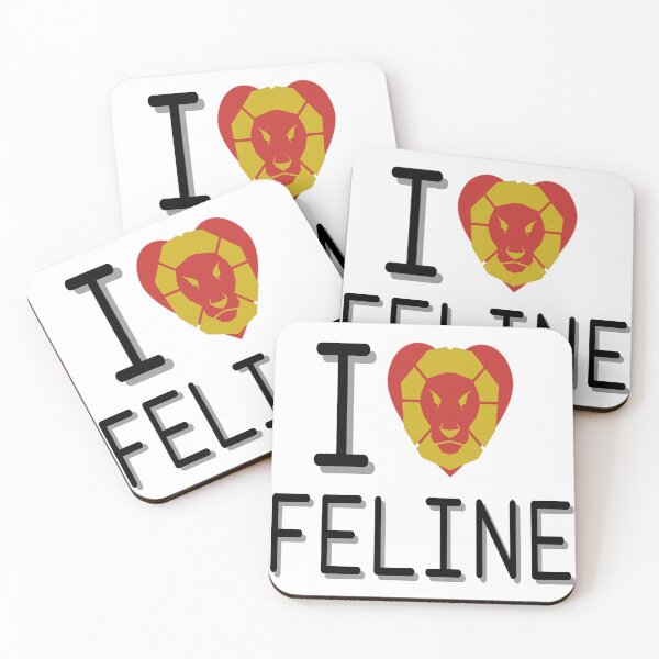 Item preview, I love feline designed and sold by The-Blue-Feline.