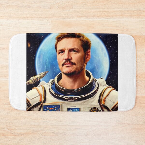 Item preview, Pedro Pascal as Astronaut Vintage Look designed and sold by ecdato.