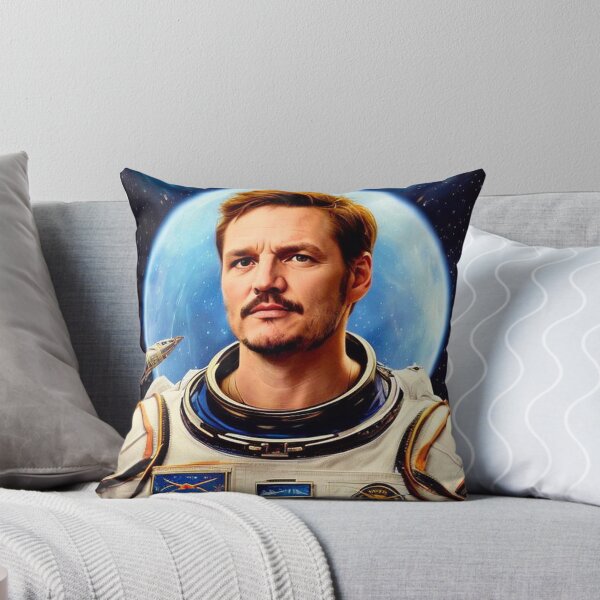 Item preview, Pedro Pascal as Astronaut Vintage Look designed and sold by ecdato.