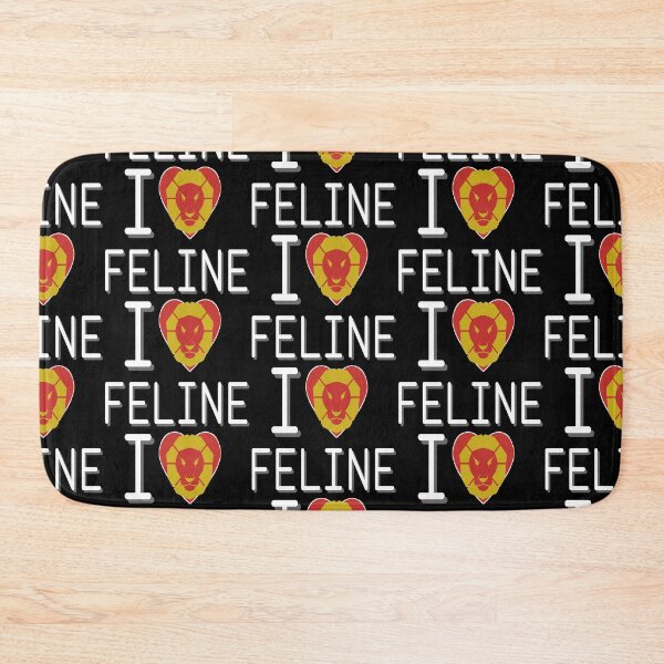 Item preview, I love feline designed and sold by The-Blue-Feline.