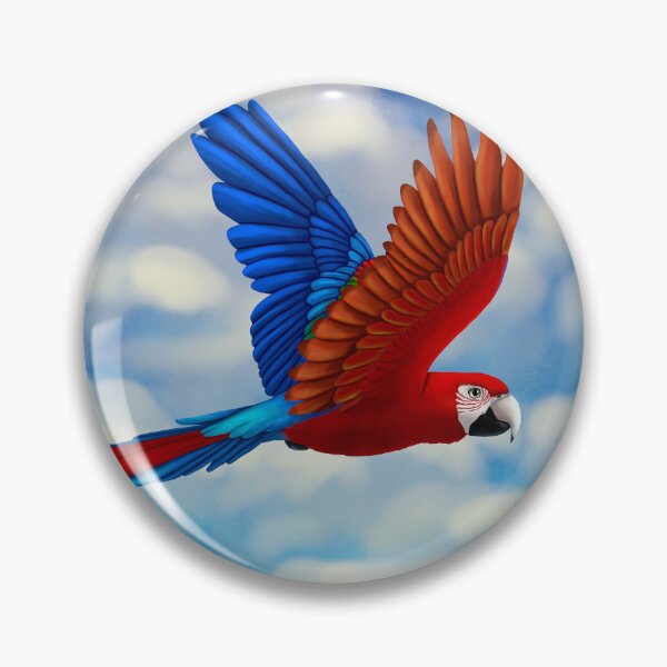 Item preview, Green-winged Macaw designed and sold by JeMiChi Art.