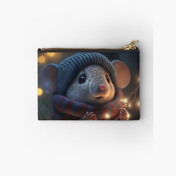 Item preview, winter mouse designed and sold by VisionaryAI.