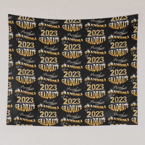 Item preview, GRADUATED 2023, PROUD GRANDMA OF A 2023 GRADUATE, CLASS OF 23 designed and sold by R B Chrystal.
