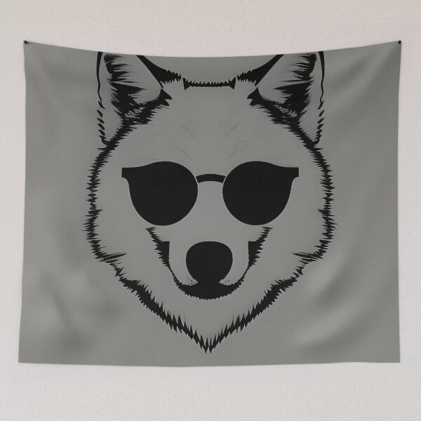 Item preview, The lone wolf designed and sold by Planetporridge.