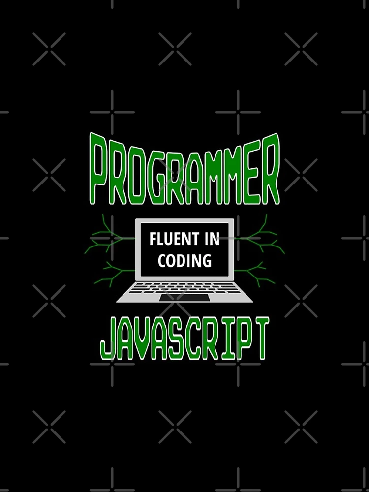 Thumbnail 4 of 4, iPhone Case, Retro Programmer Design Fluent in Coding JavaScript designed and sold by geeksta.